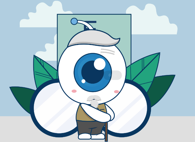 老年人眼睛看不清，別把白內障當老花！